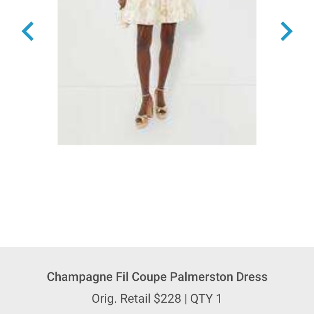 Tuckernuck Tan/Cream Coupe Palmerston Mini Dress Numerous Sizes - Picture 6 of 12